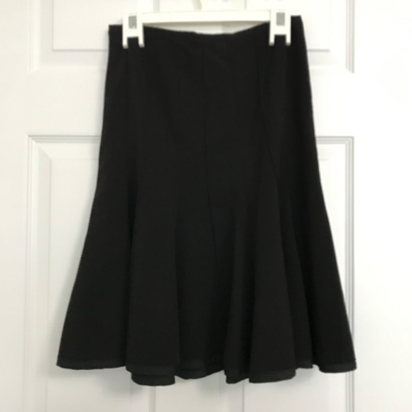 Y2K Costa Blanca Flare Skirt XS Fit Black Goth Punk Alternative - Picture 7 of 9